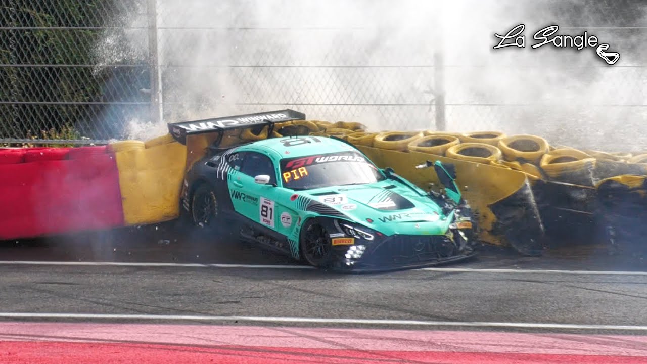 24 Hours of Spa 2025 Thursday | BIG CRASHES & MISTAKES by La Sangle