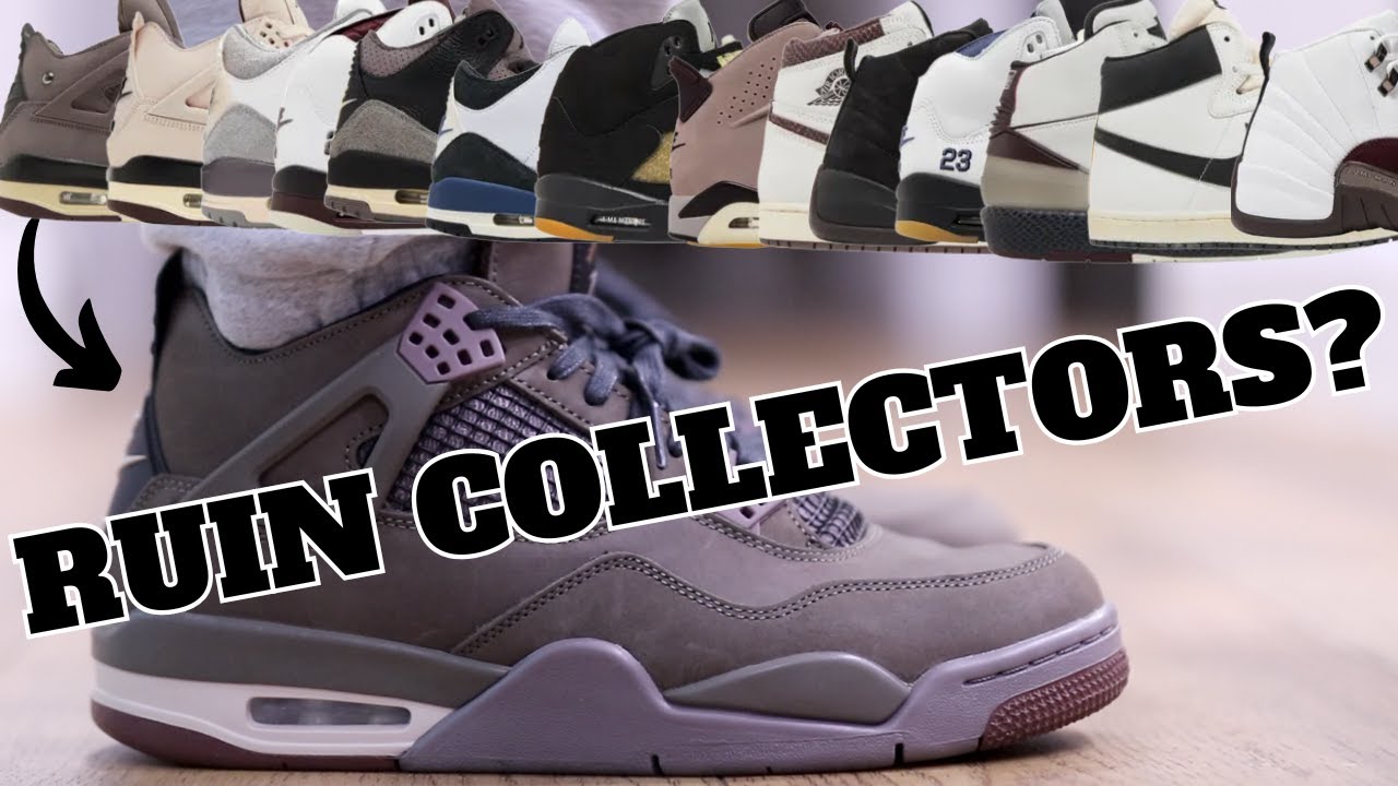 Это испортило жизнь коллекционерам кроссовок? Air Jordan 4 AMM Dark Mocha