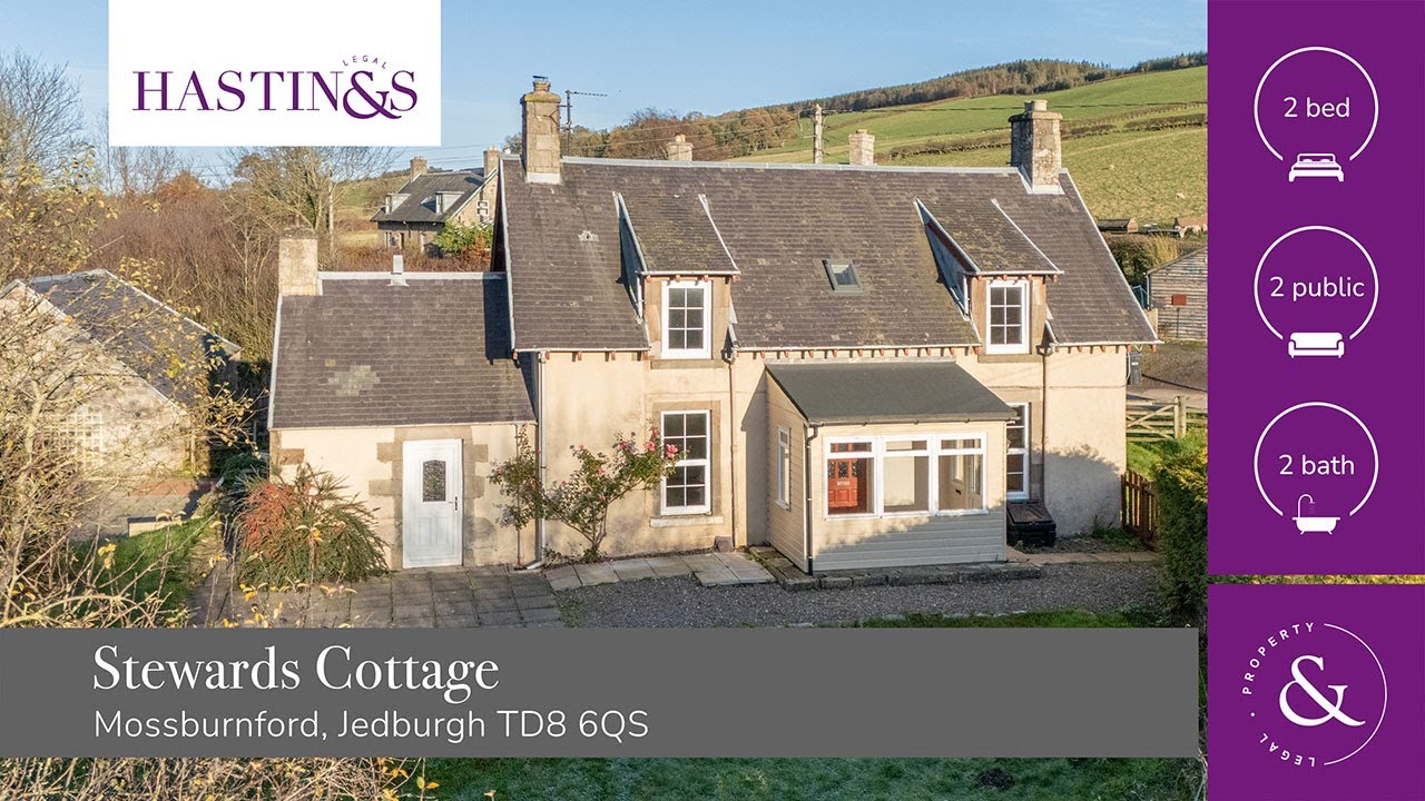 Stewards Cottage, Mossburnford, Jedburgh TD8 6QS - Showcase Video