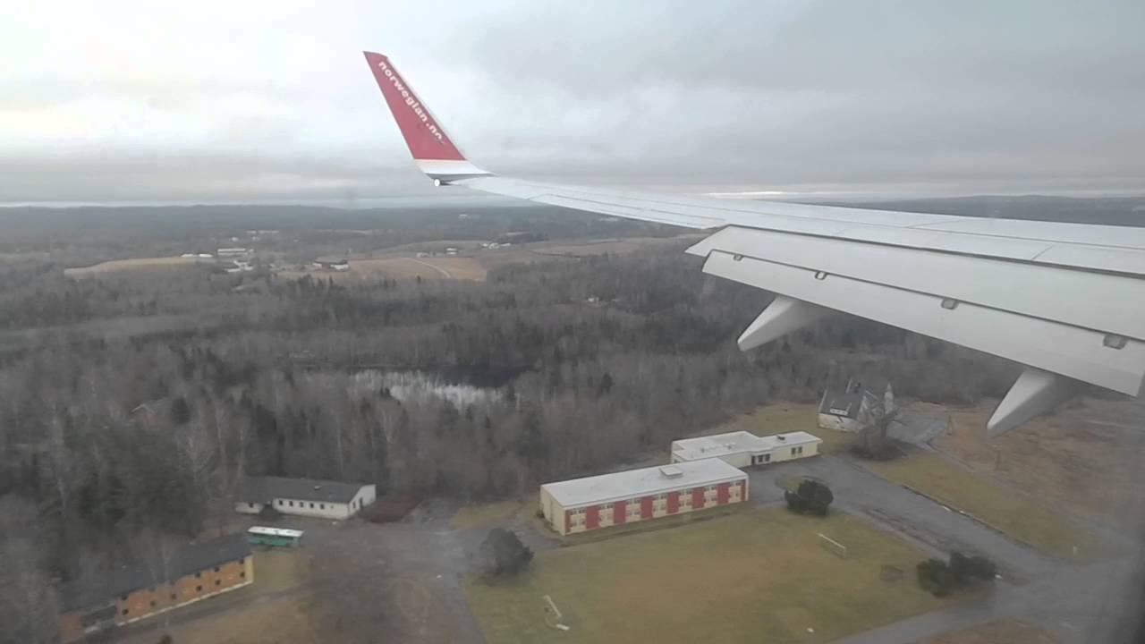 Norwegian Air Shuttle SXF - OSL landing