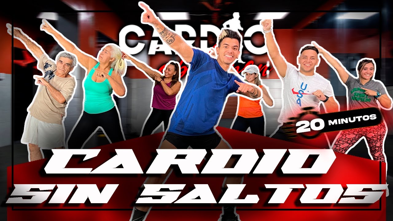 CARDIO Sin SALTOS Para Perder Peso Rápido | CARDIO Sin IMPACTO  25 Minutos