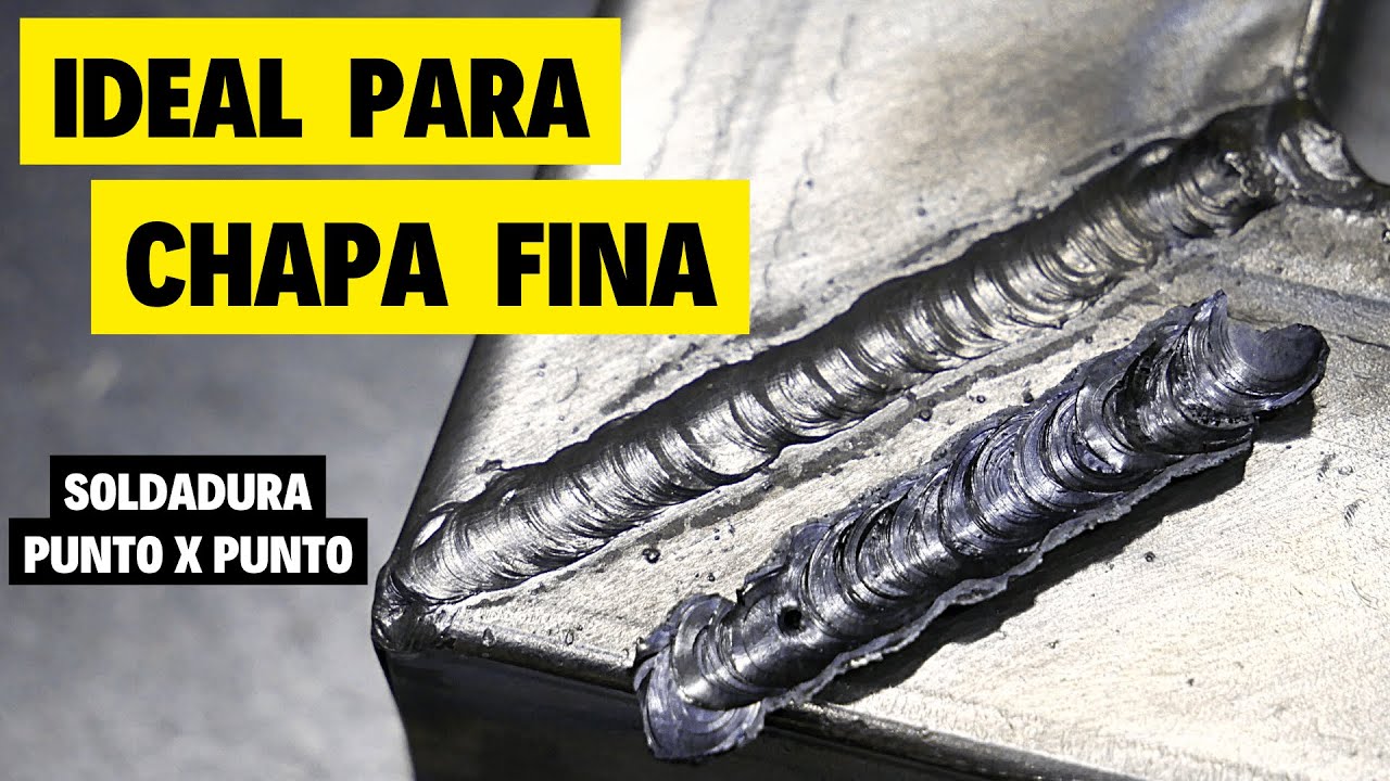 Como soldar chapa fina: Técnica punto por punto