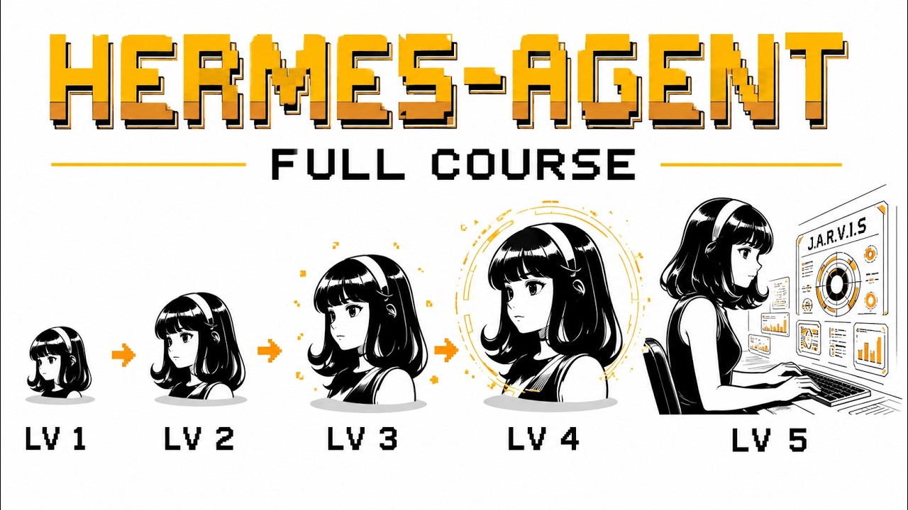 HERMES AGENT FULL COURSE 3 HOURS: Build & Sell (2026)
