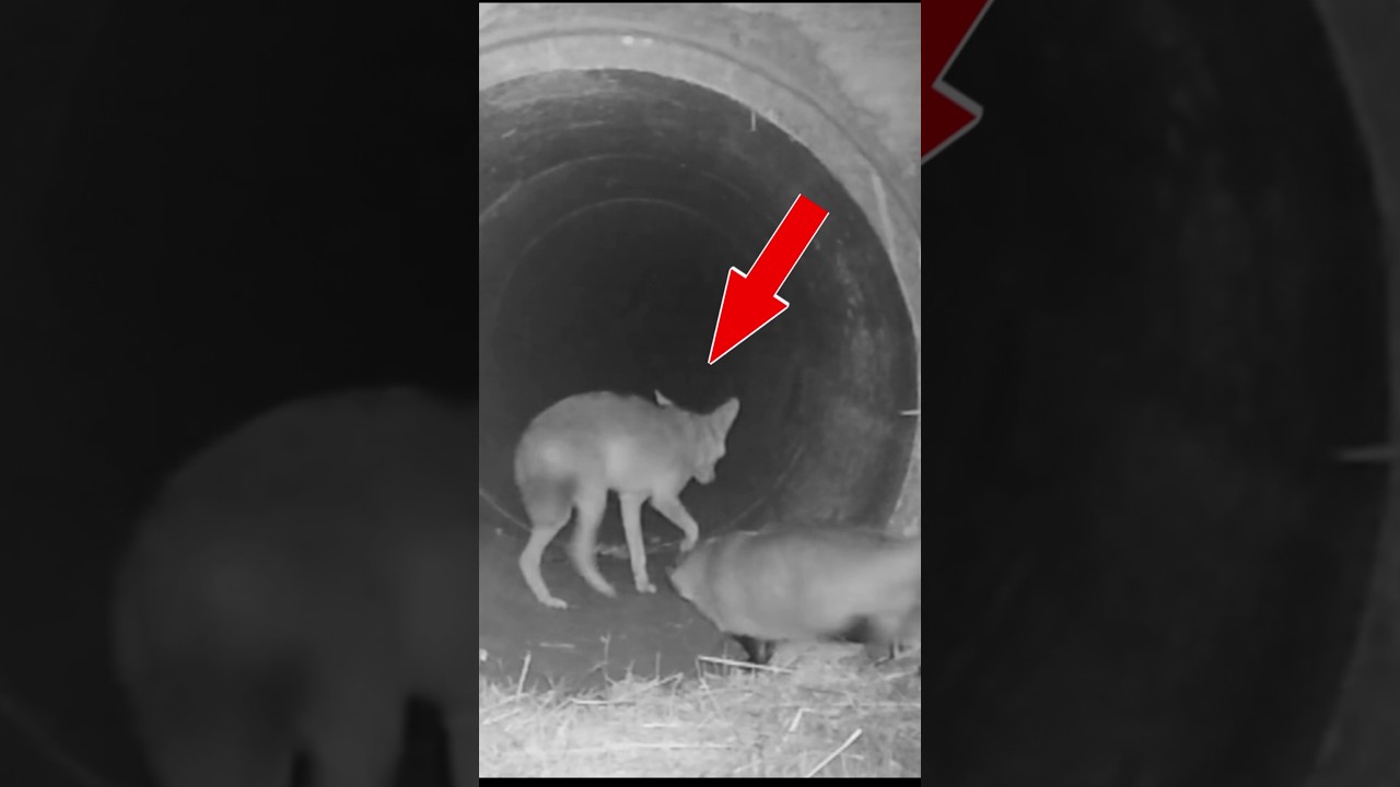Unbelievable Symbiosis of Badger and Coyote #animals #wildlife #facts