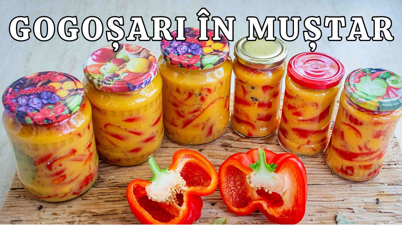 Gogoșari în sos de MUȘTAR cu MIERE de albine 👉  rețeta perfectă pentru friptura de Crăciun