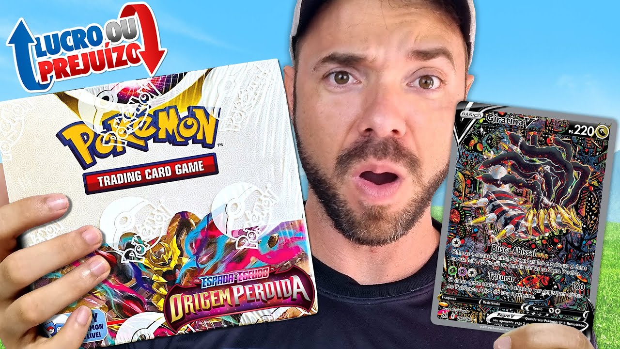 Lucro ou Prejuizo? Vale a pena abrir uma booster box de Origem Perdida?