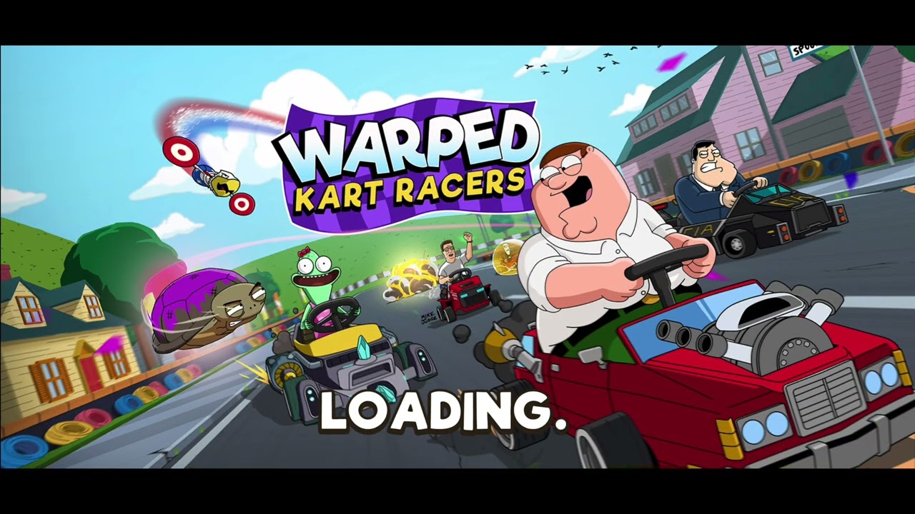 Warped Kart Racers pro completion section (Family Guy)