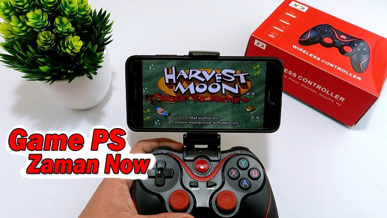 Cara setting Gamepad Bluetooth X3 / T3 bermain CTR PS1 di FPse (Game Playstation 1)