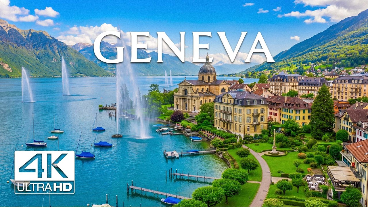 Geneva 4K | Timeless Swiss Serenity – Crystal Shores, Historic Corners & Quiet Grace