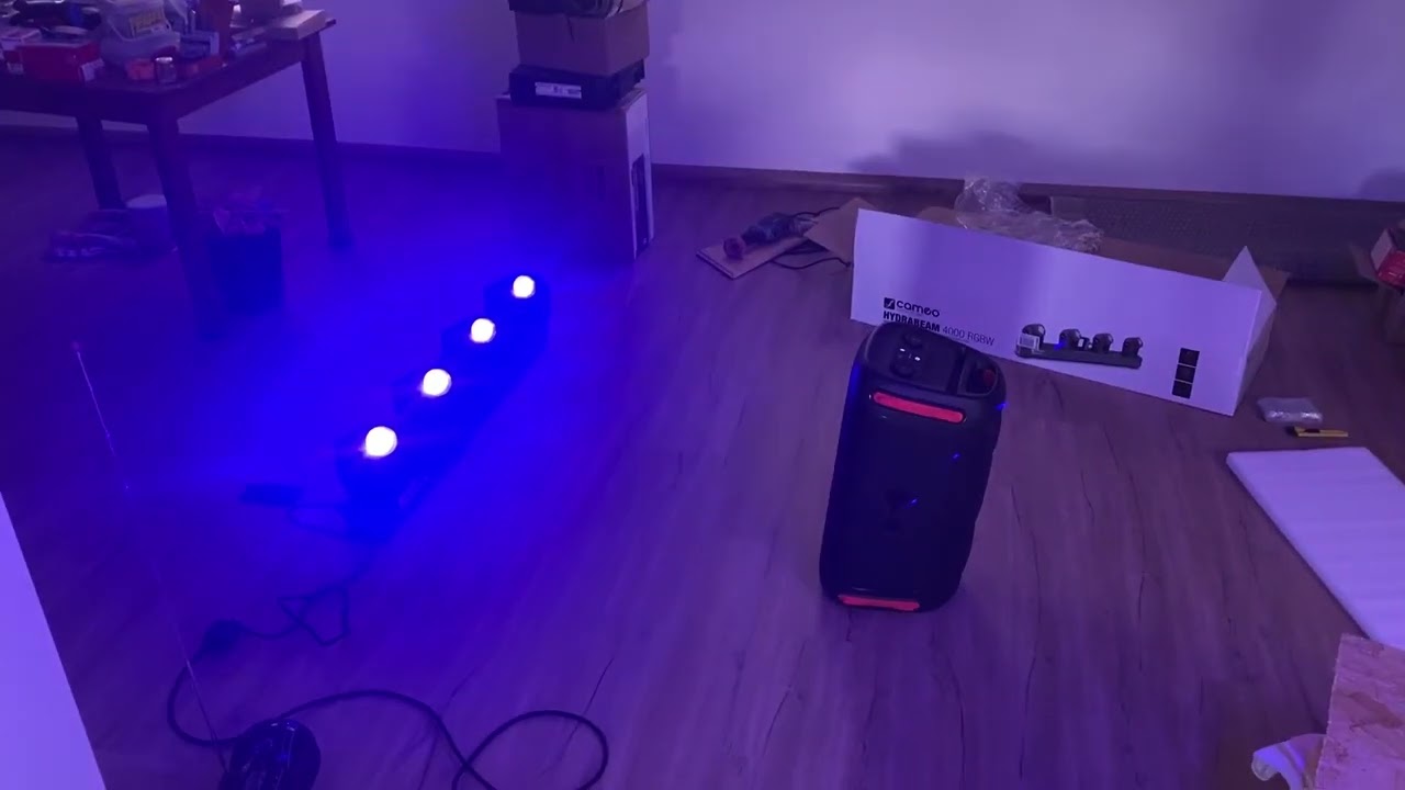 Cameo Hydrabeam 4000 Sound to Light mode problem