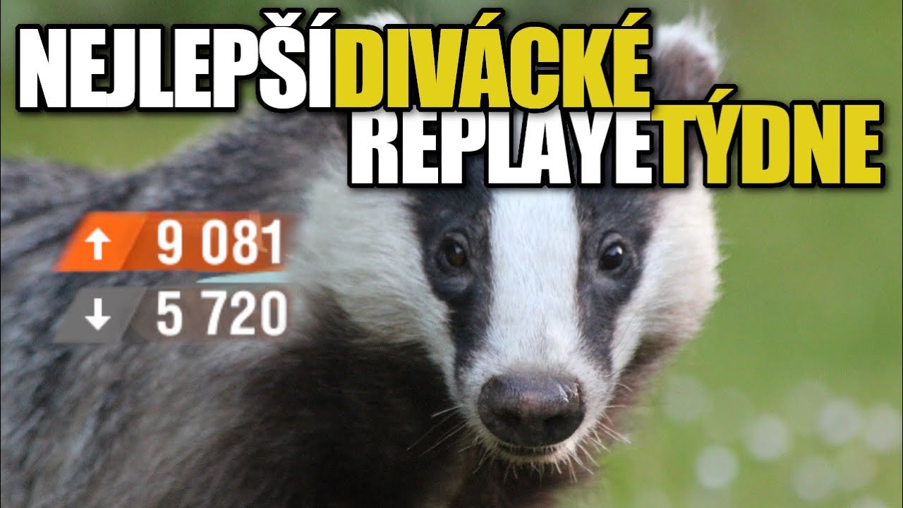 #NDRT NEJLEPŠÍ DIVÁCKÉ REPLAYE TÝDNE - Jezevčí síla, enemy bída | WoT Blitz