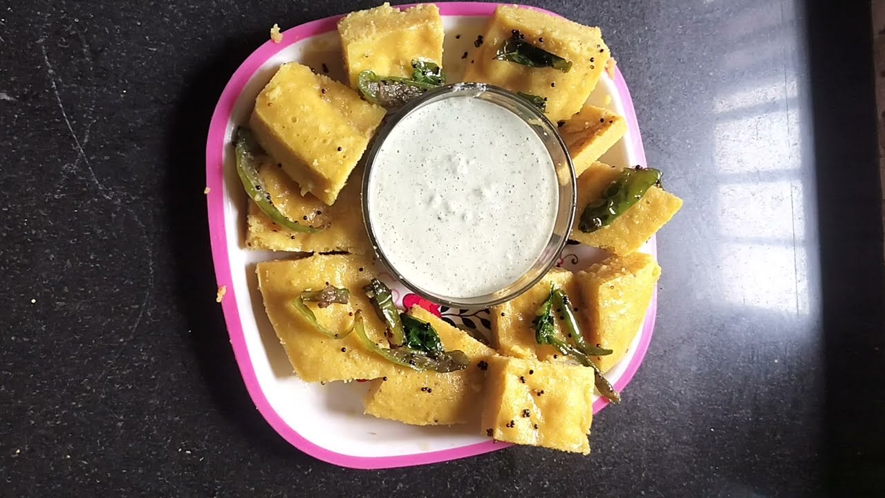 Soft & sponge  instant dhokla recipe| without fermentation |💛💛 