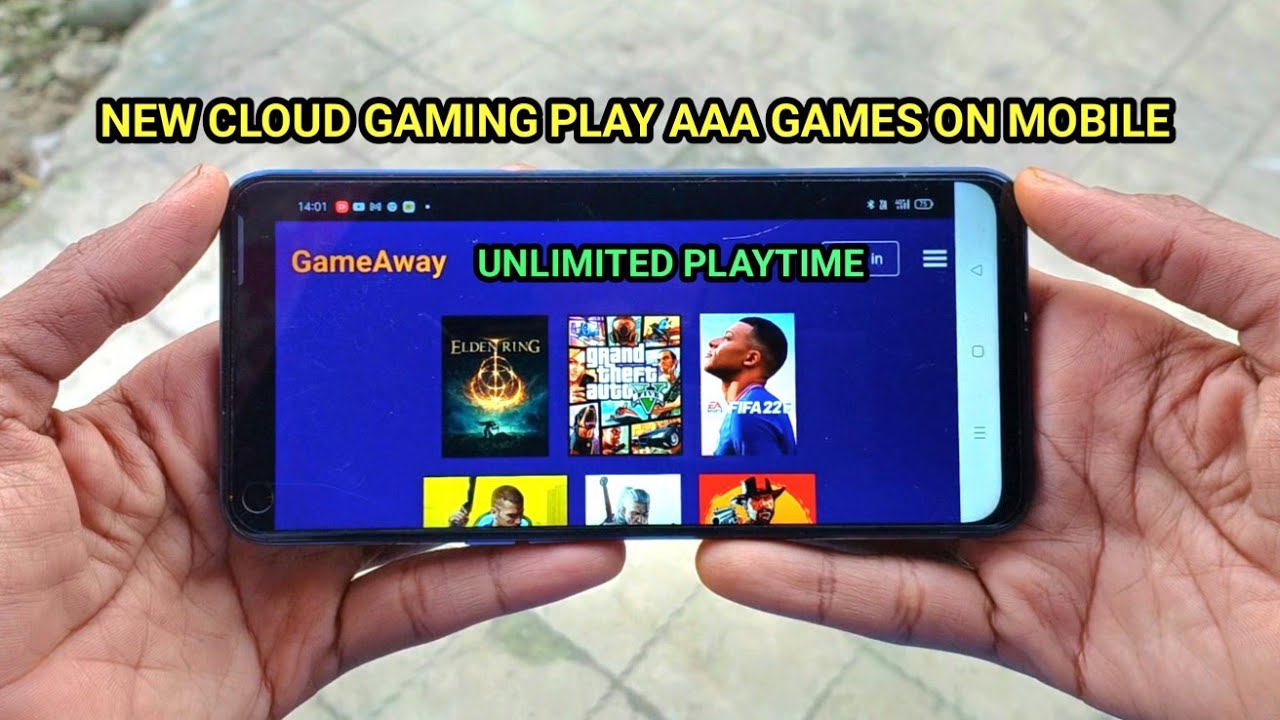 (NEW) INDIAN CLOUD GAMING PLAY AAA GAMES LIKE GTA V, WWE 2K22  ON YOUR MOBILE (NO TIME LIMIT)