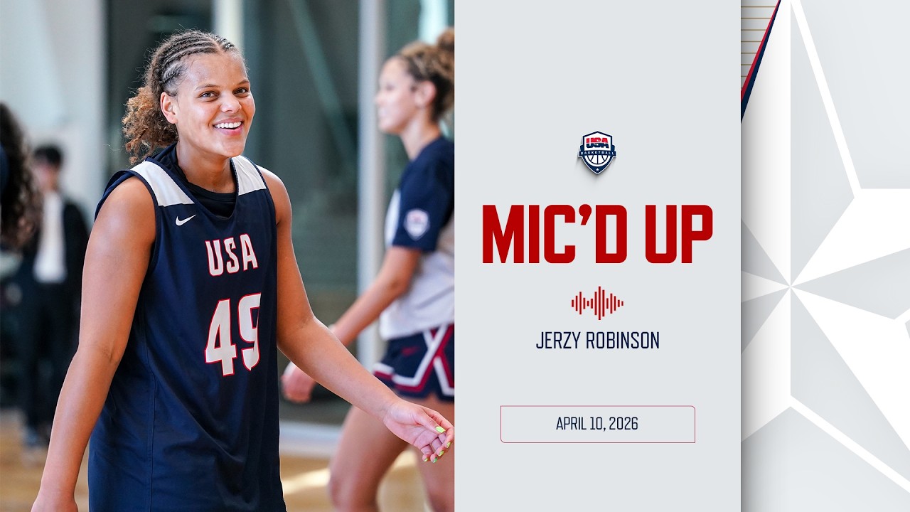 Mic'd Up: Jerzy Robinson | 2026 Nike Hoop Summit