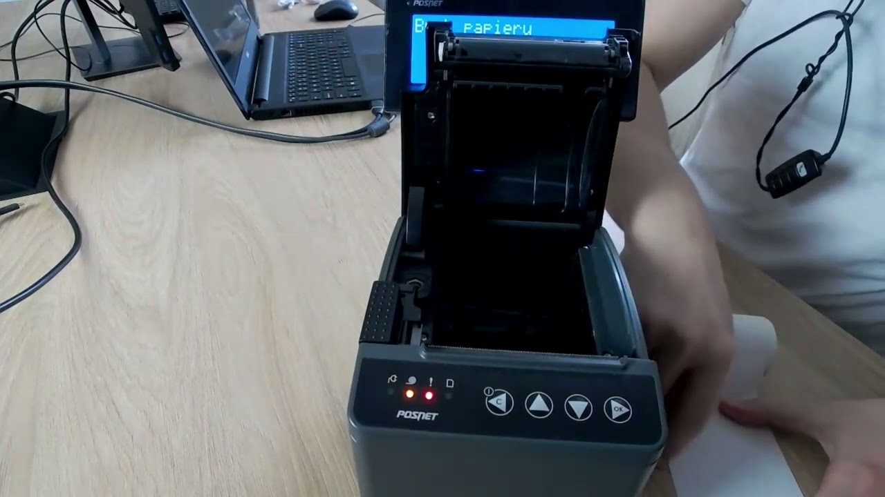 Posnet Thermal XL2 online- wymiana papieru