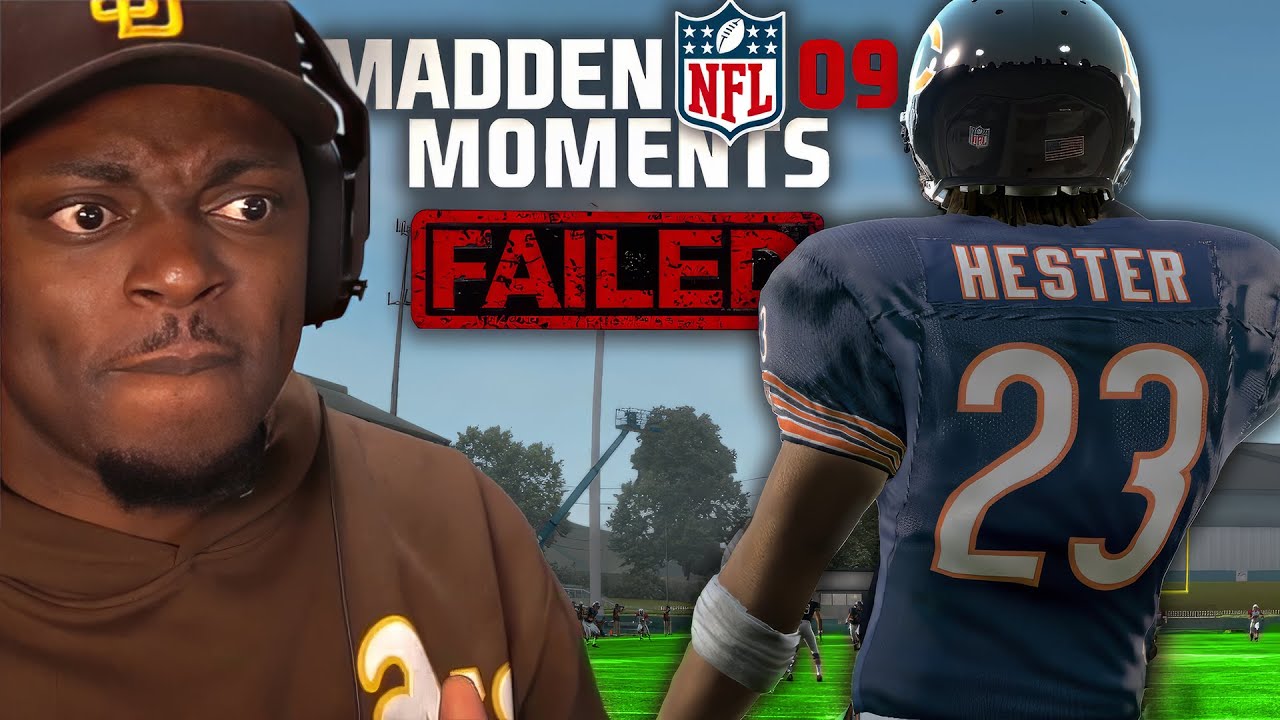 Madden 09 Момент Девина Хестера... Моменты Madden