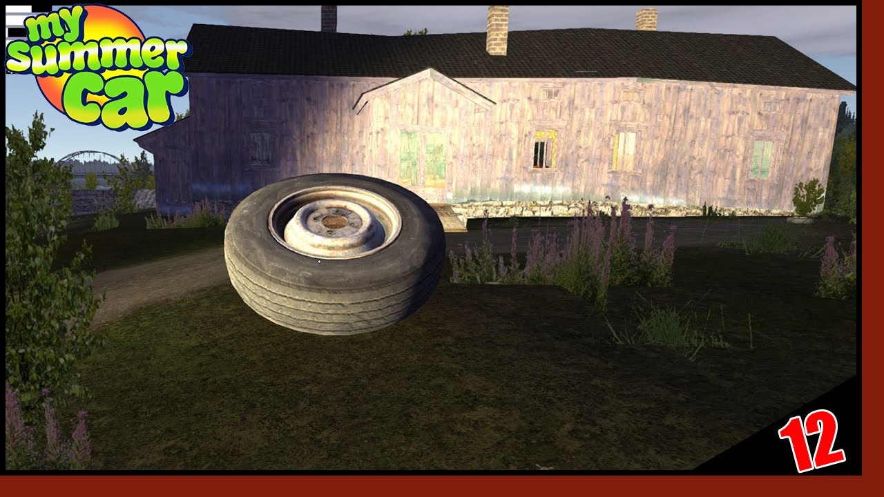 INDO NA CASA ABANDONADA BUSCAR AS RODAS! | MY SUMMER CAR #12