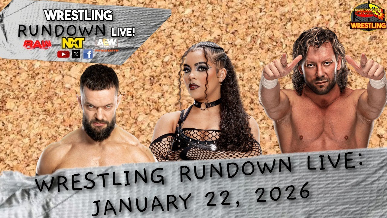 WRESTLING RUNDOWN LIVESTREAM 1-22-2026 | WWE RAW, AEW DYNAMITE, NXT, AND ALOT MORE!!