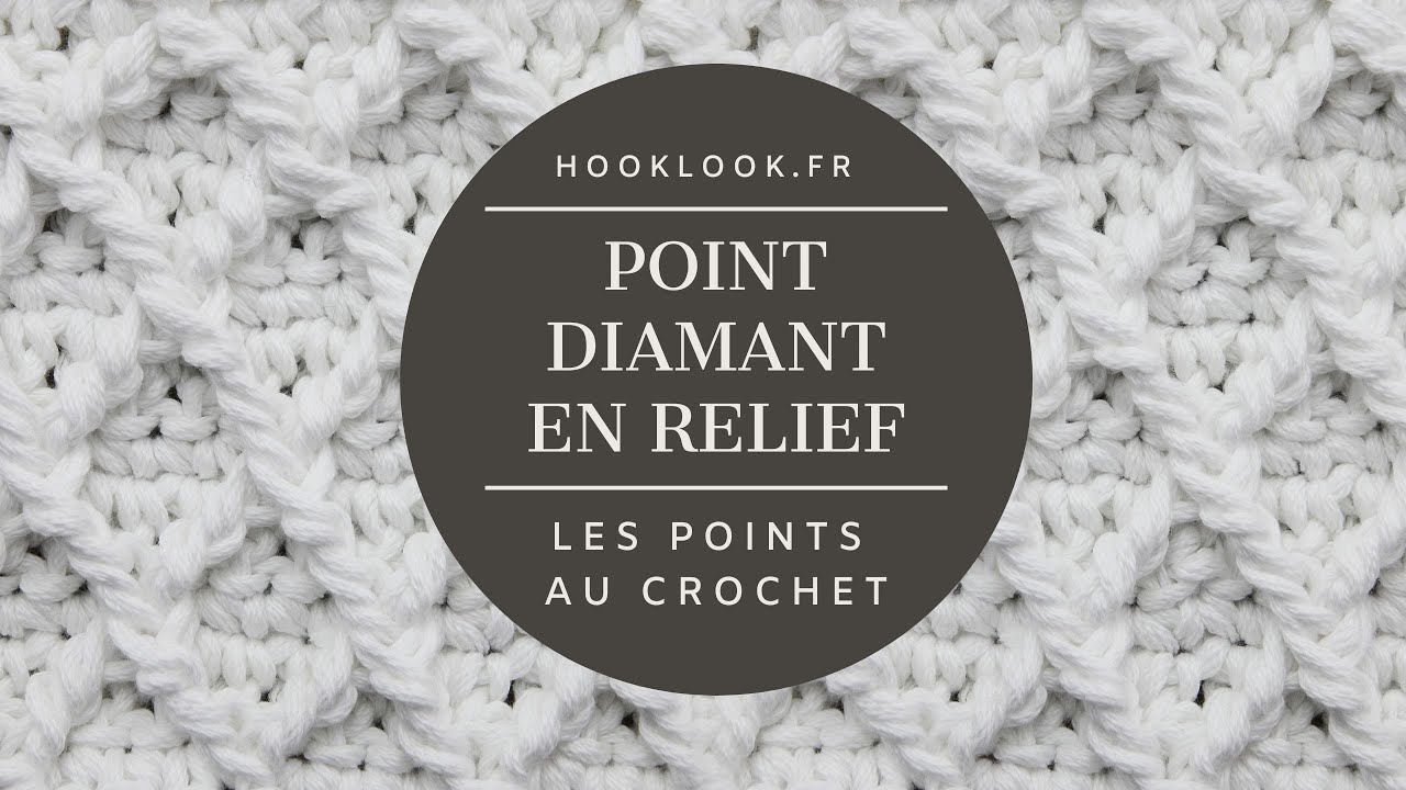 Le point diamant en relief
