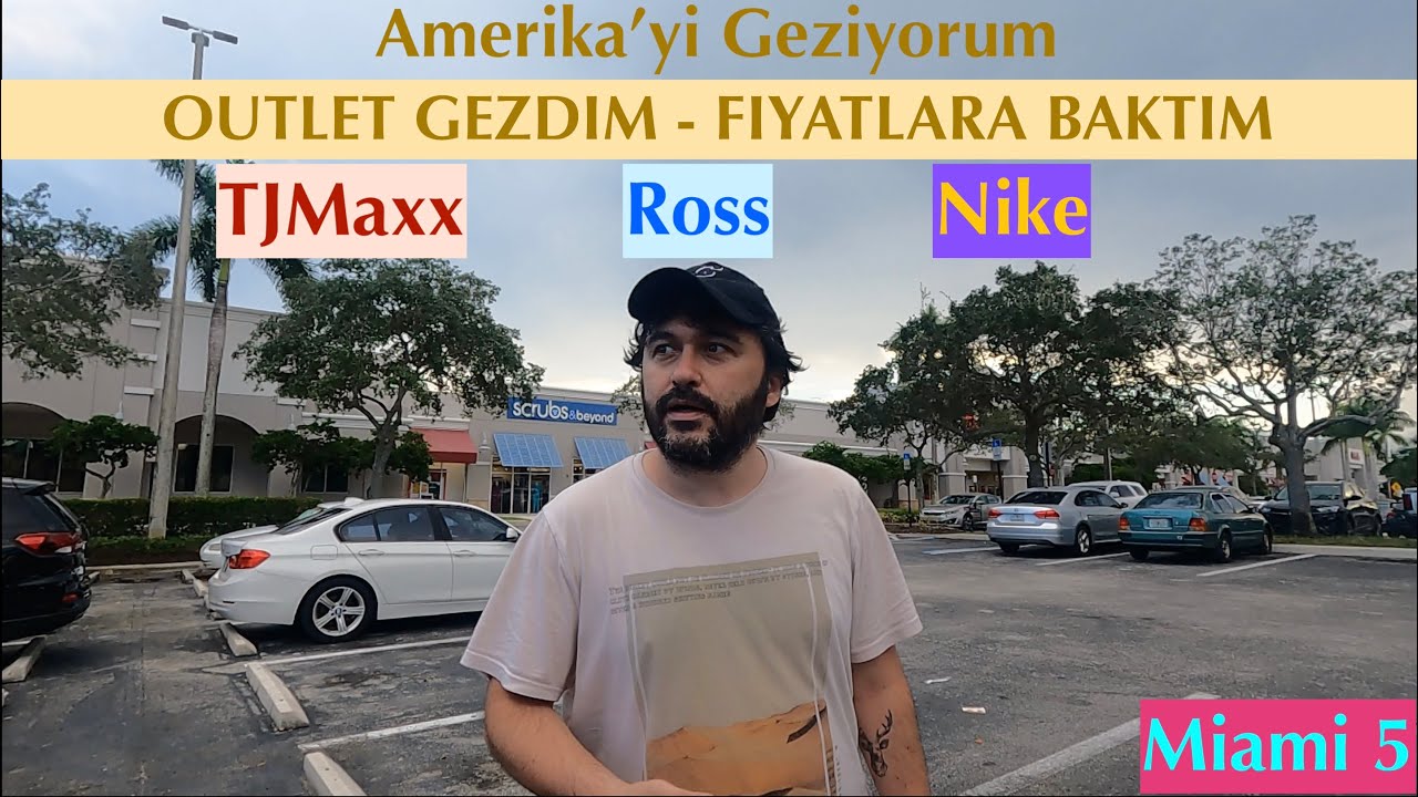 Amerika'yi Geziyorum - Miami 5 / Outlet Magazalari Gezdim #GreenCard #Amerika