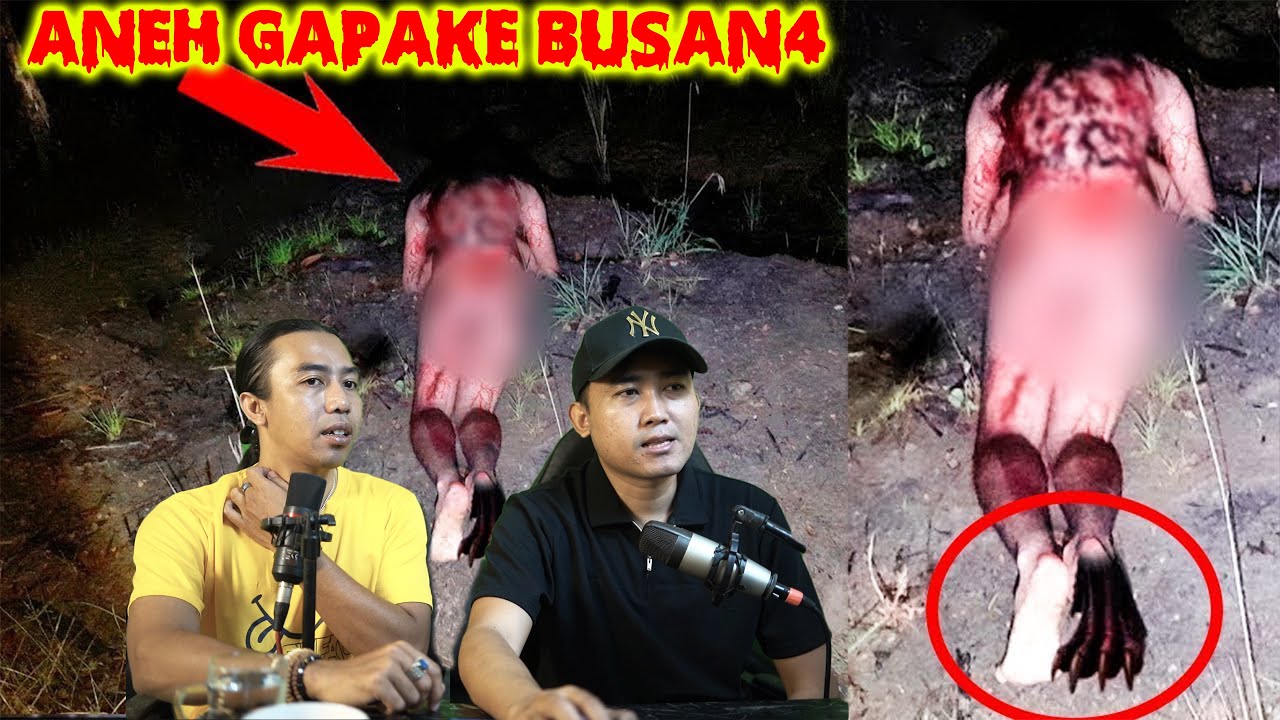 SOSOK HANTU TANPA BAJU DI HUTAN ANGKER #horror