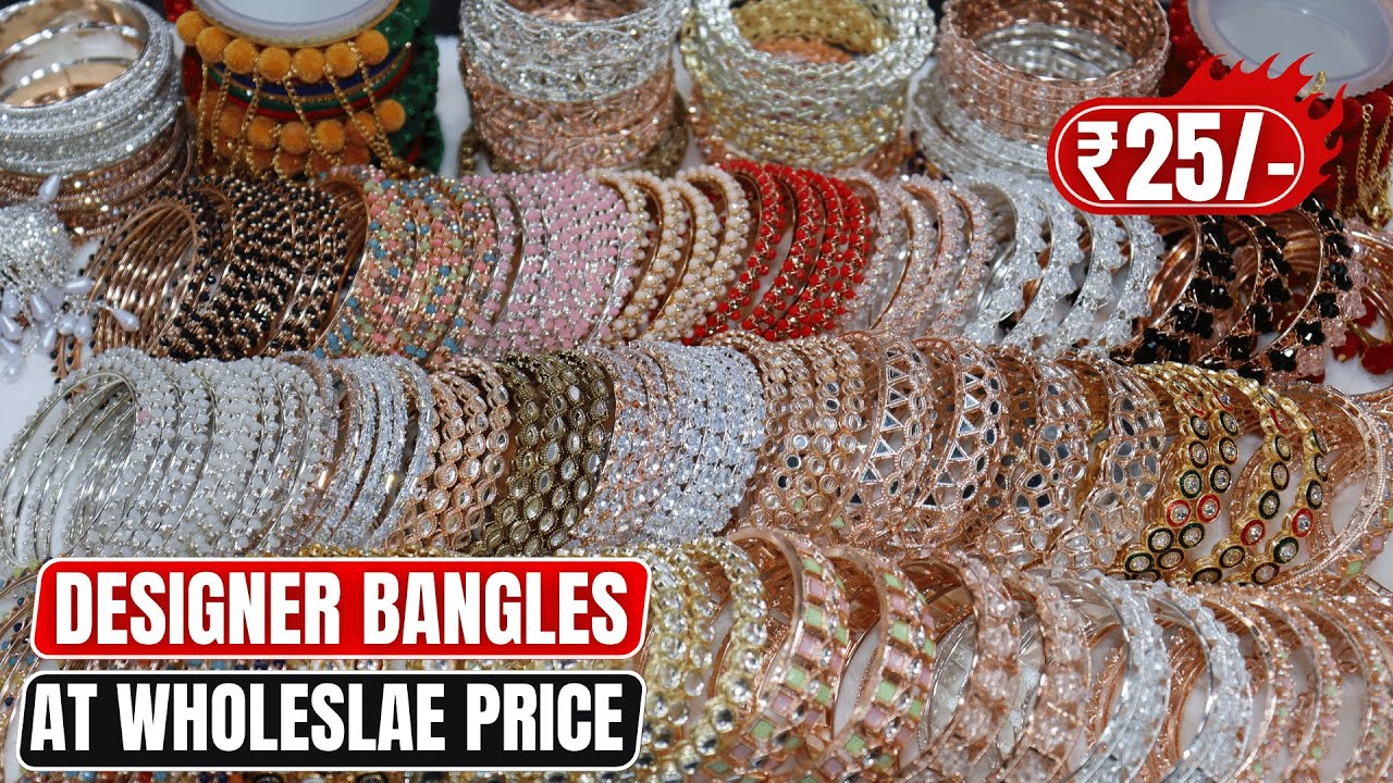 Artificial Ad Mehandi Polish Bracelet latkan Bangles Stone Bangles Manufacture | Trendy Earrings