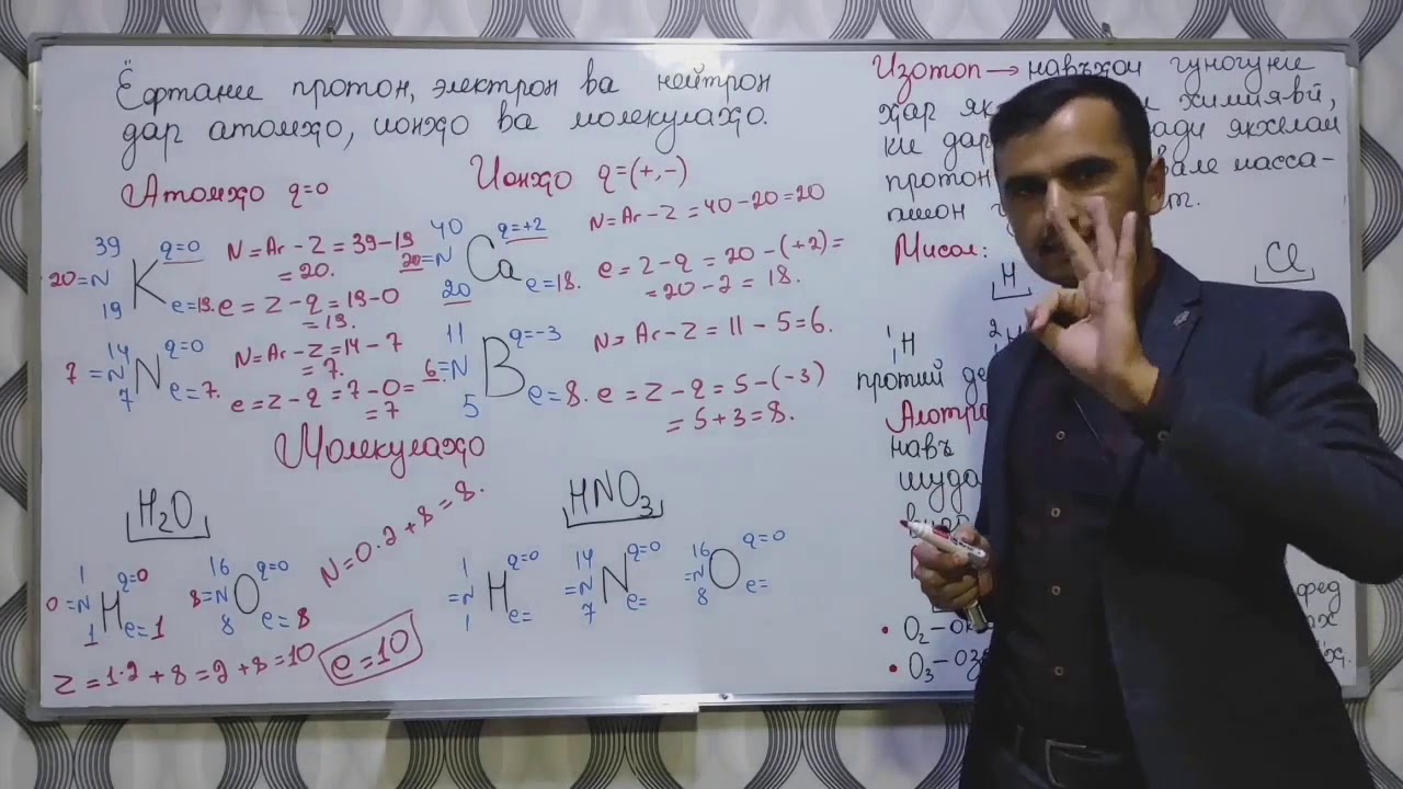 Химия Дарси (2/2). Давоми сохти атом, аллотропия ва изотоп  Dr. Abdulloh #химия