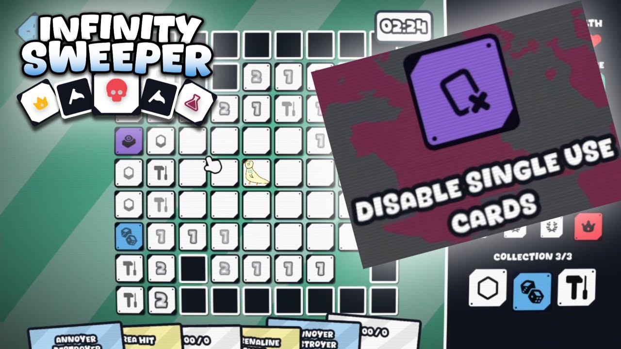 Minesweeper but it's a trap! Or is it? [Infinity Sweeper]
