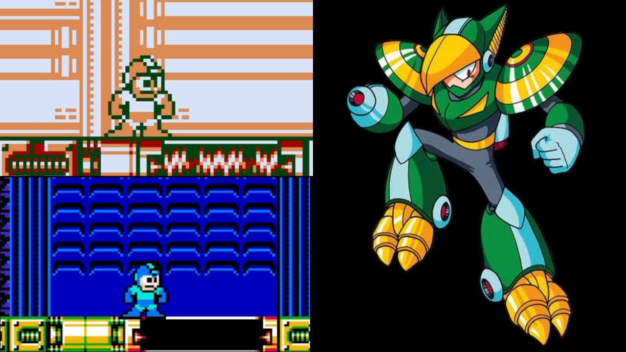 Jupiter Stage: Original vs Mega Man Maker