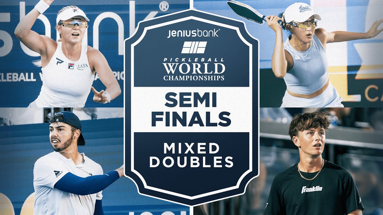 Waters/Johns vs Bright/Patriquin at the Jenius Bank Pickleball World Championships