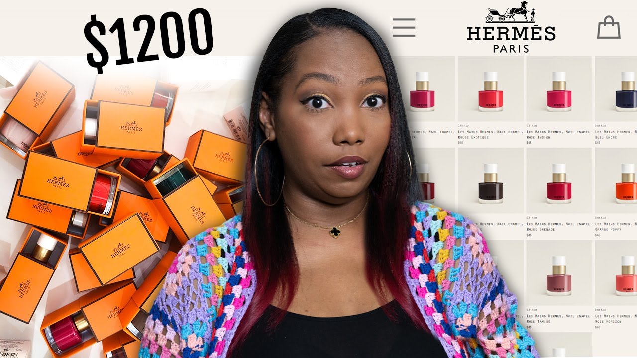I Spent $1200 on HERMES Nail Polish... was it worth it?