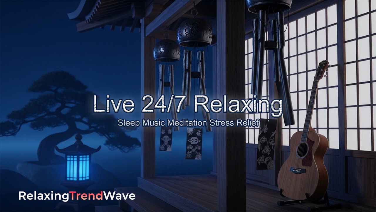 🌿Live 24/7 Peacefull Relaxing Piano Music with Rain Sounds Soft Piano & Rain Ambience🎹🍃