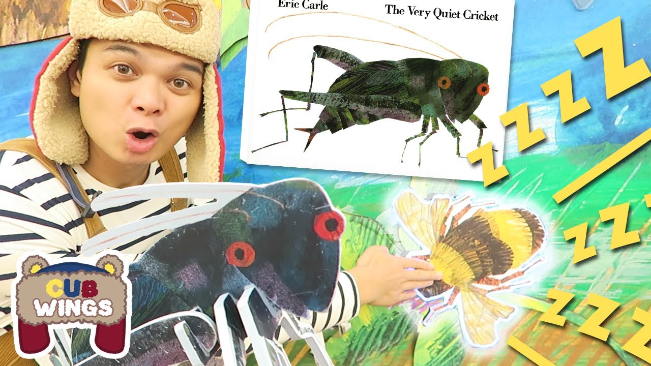 The Very Quiet Cricket Exhibit and Activity | Reading Books for Kids | Cub Wings