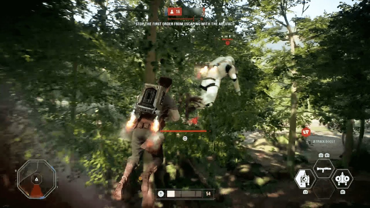 Battlefront 2 Strike Gameplay - Aerial vs Aerial (No Commentary)
