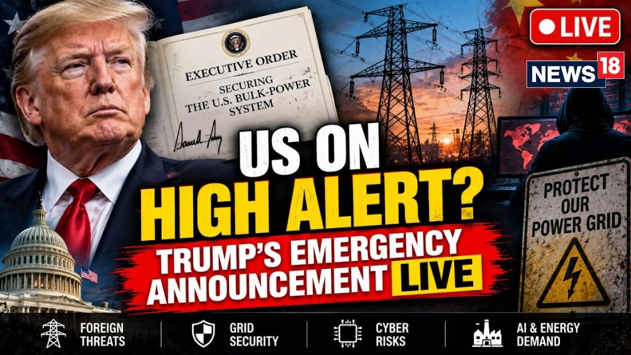 Trump LIVE: Trump Warns Of Possible Strike On Iran 'Tonight?' | Emergency Announcement | US News