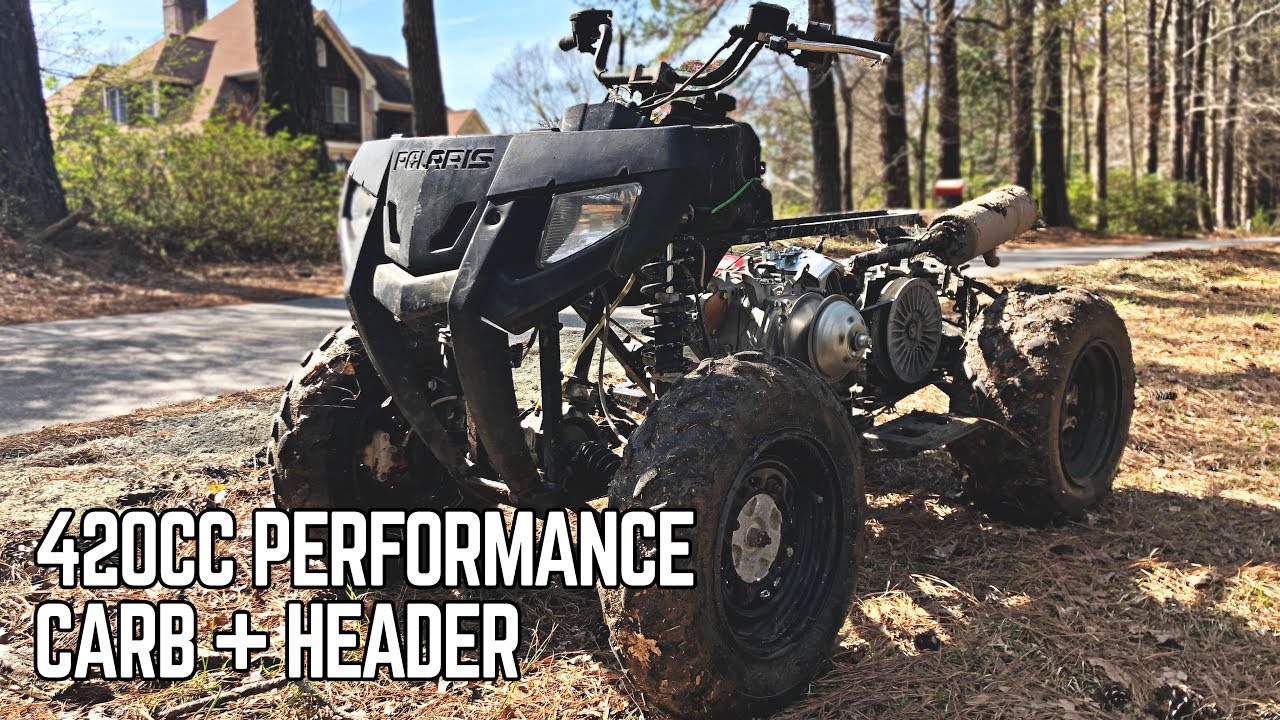 420cc ATV Performance Carb | OUR LOUDEST PROJECT EVER!
