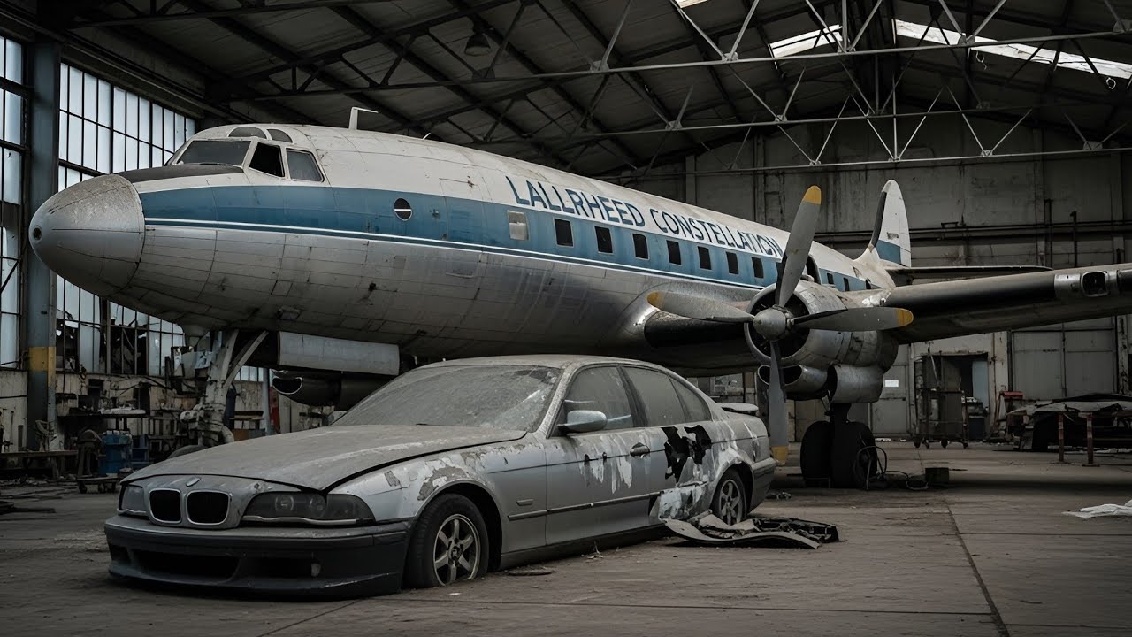 THIS ABANDONED 1951 LOCKHEED CONSTELLATION RESTORATION WILL GIVE YOU GOOSEBUMPS | PURE ASMR AVIATION