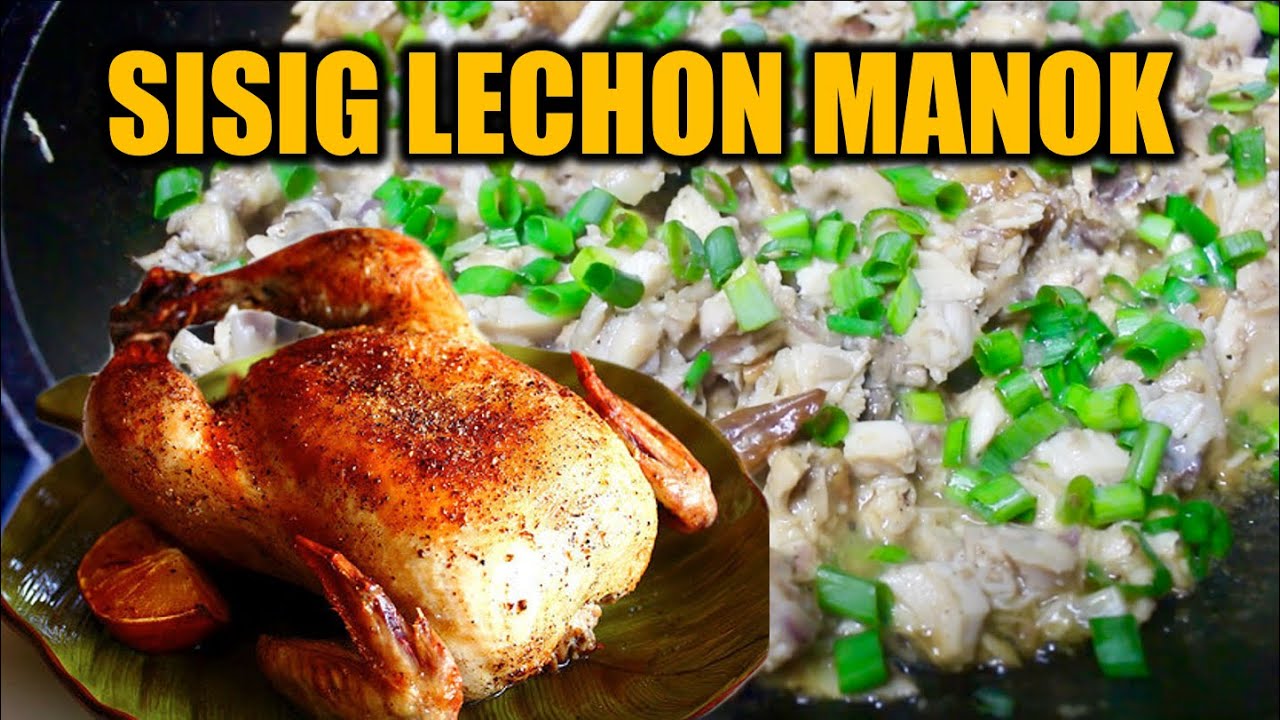 SISIG LECHON MANOK - Ninong Ry pasado ba?