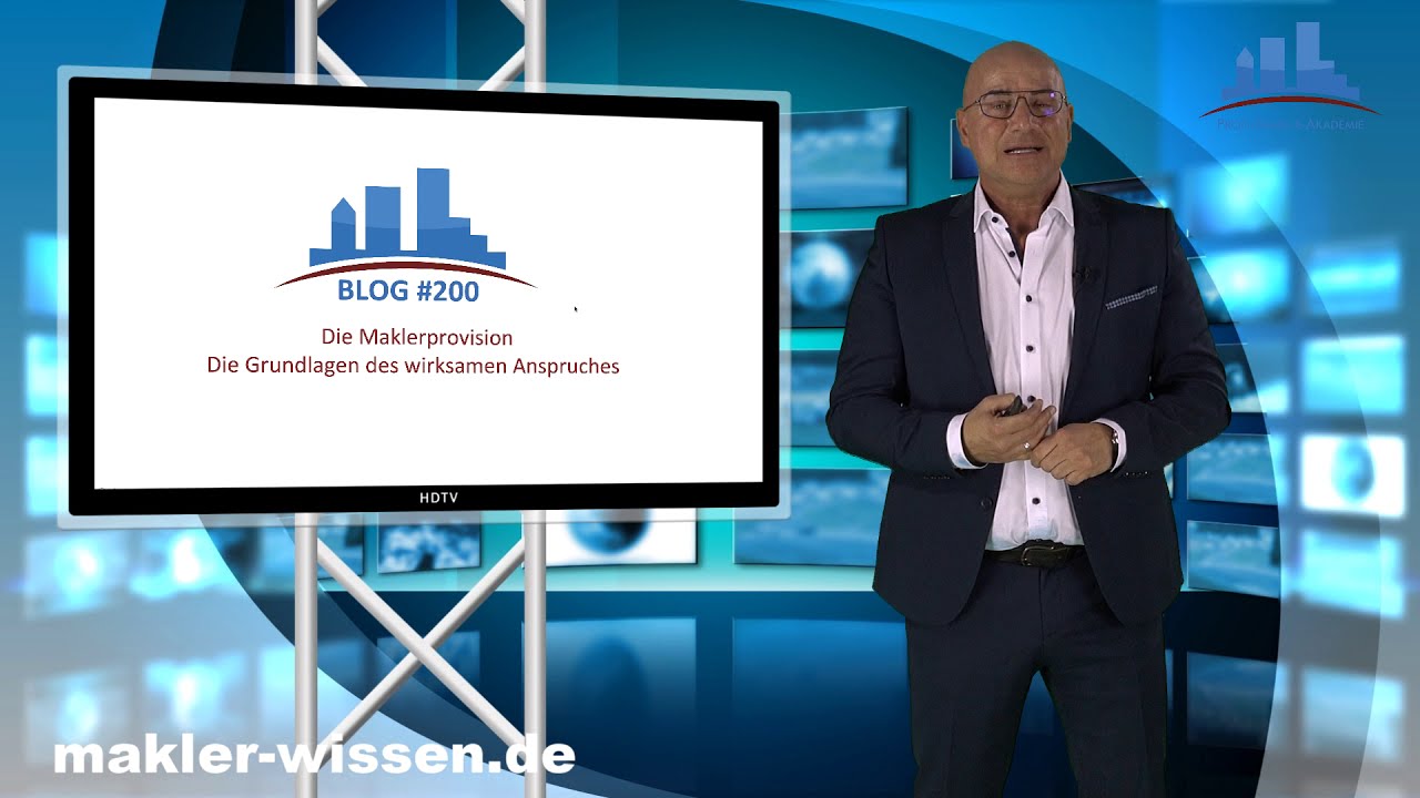 Die Maklerprovision &ndash; Die Grundlagen des wirksamen Anspruches