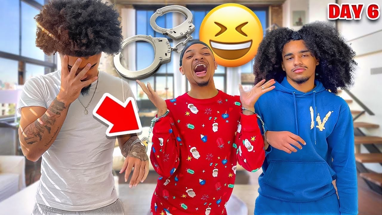 Day 6: HANDCUFFED TO THE TRIO FOR 24hrs 🤣
