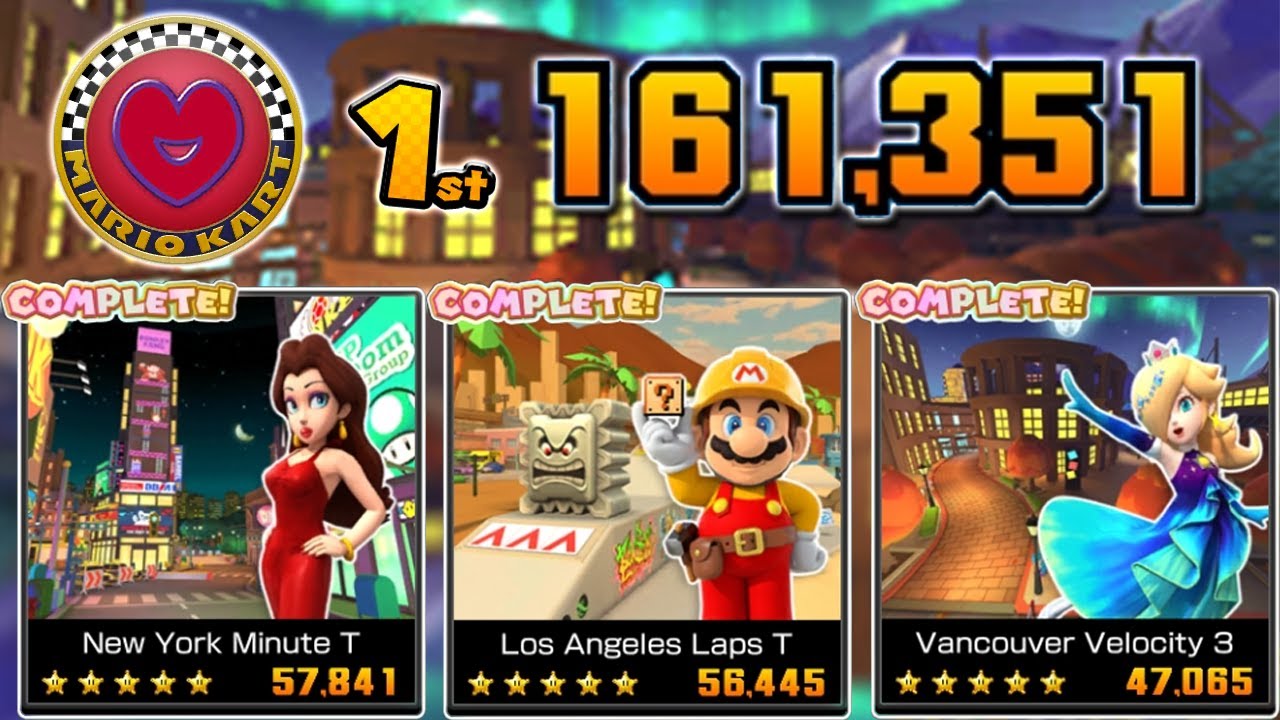 DRY | Autumn Tour Week 1 (161K) - Mario Kart Tour Ranked Cup Recap | Tier 84 | Lv 283