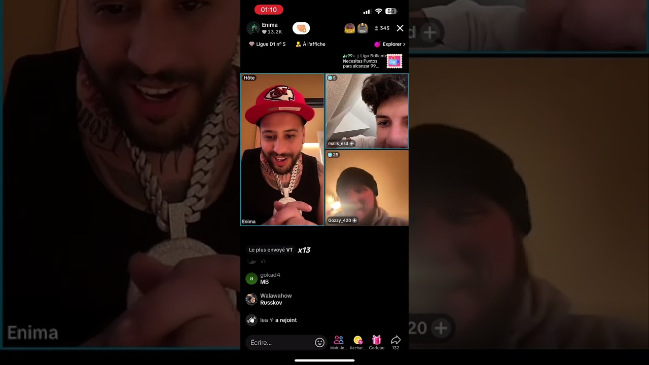 ENIMA Live COMPLET DISS //LOST,VT,White-B,Rach,TJ,Cupidon,Lebza