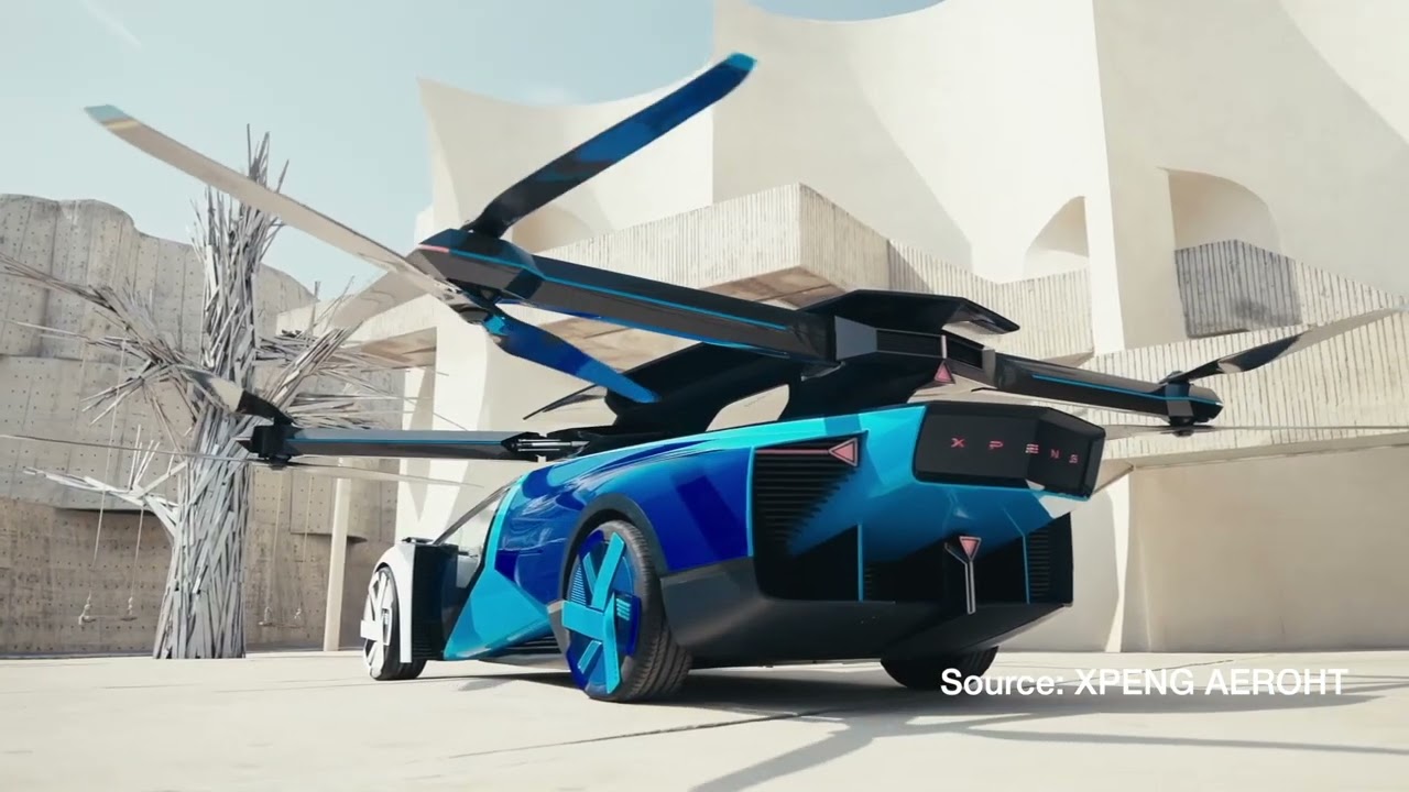 Xpeng FLYING CAR Walk Around