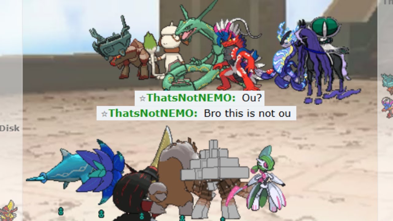 LEGENDARY SPAMMERS SHOULD NEVER UNDERESTIMATE OU TEAM ON POKEMON SHOWDOWN!!