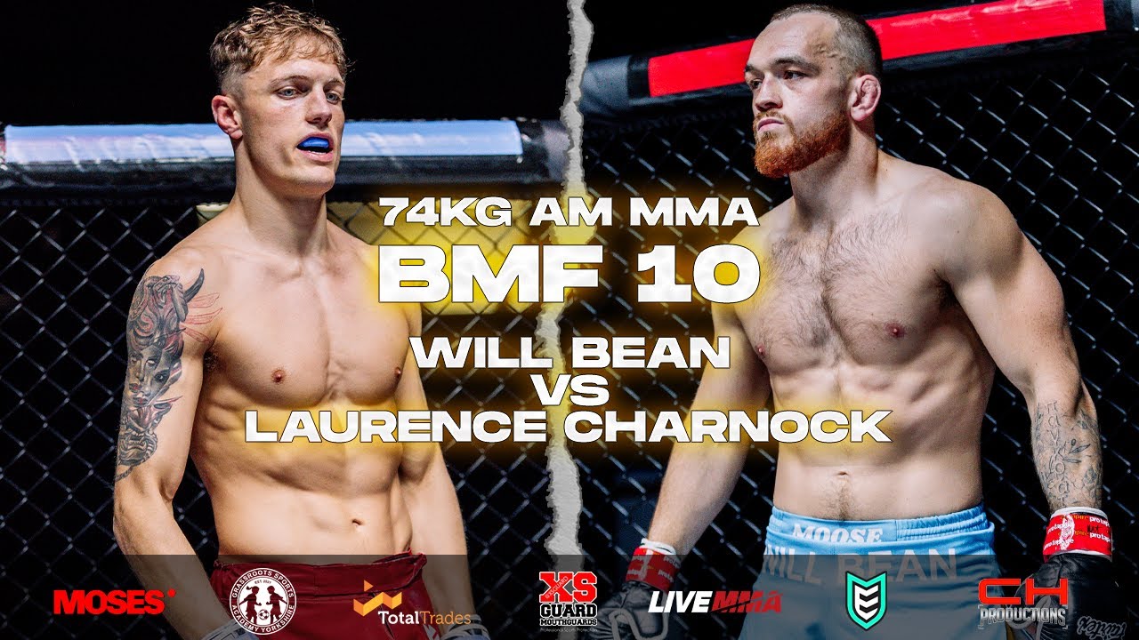 BMF 10 | Laurence Charnock vs Will Bean | Amateur Super Lightweight MMA