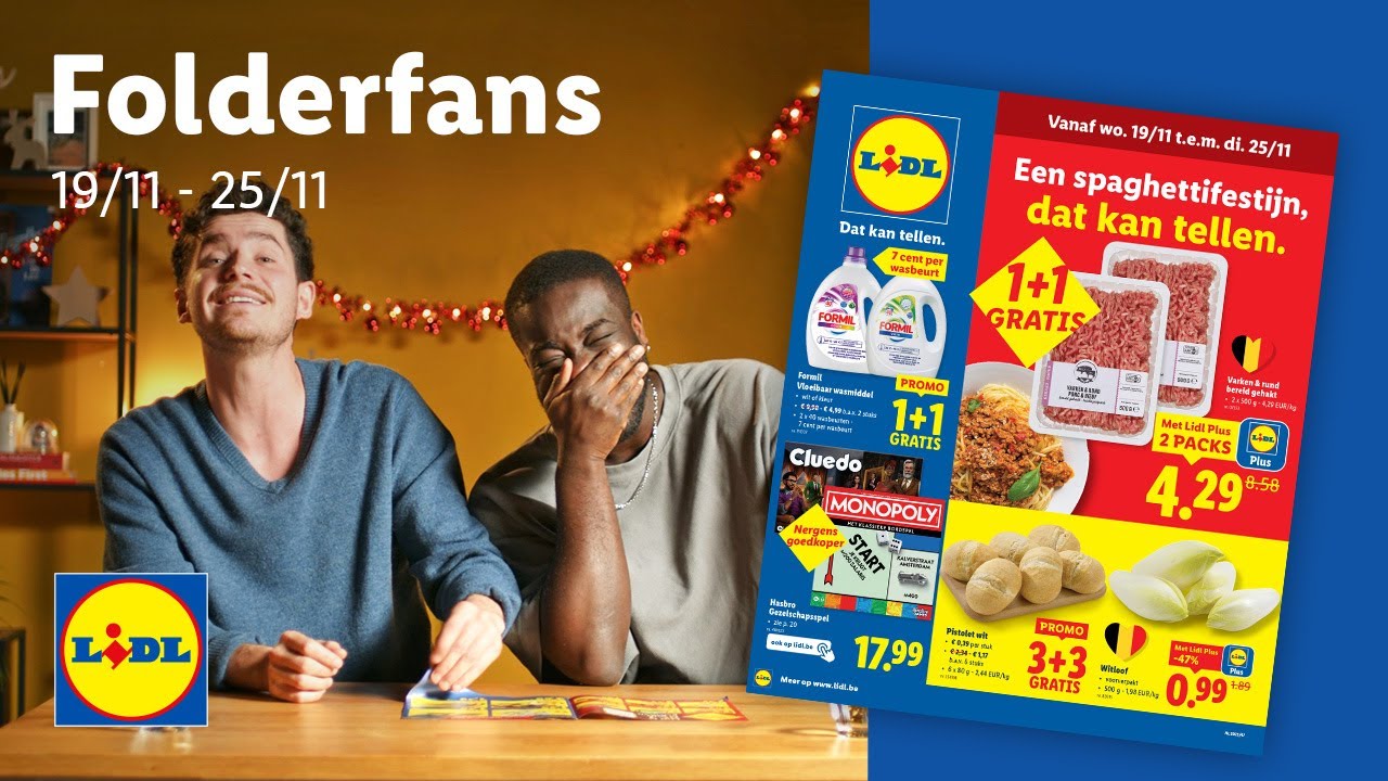 Folderfans - Aflevering 28: Thijs en Felix fileren de Lidl-promo’s van 19 tot en met 25 november