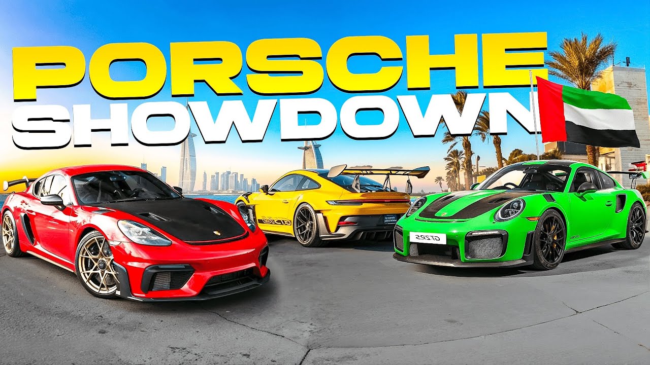 Лучший трек-день для Porsche GT3 и GT2 на автодроме Дубая!