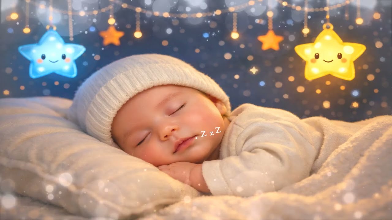 Sleep Instantly 💤 Relaxing Mozart Brahms Lullaby 🌙 Baby Sleep Music for Insomnia & Calm #3