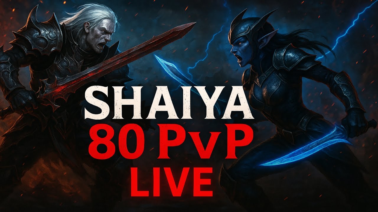 🔴Live🔴Shaiya 80 pvp