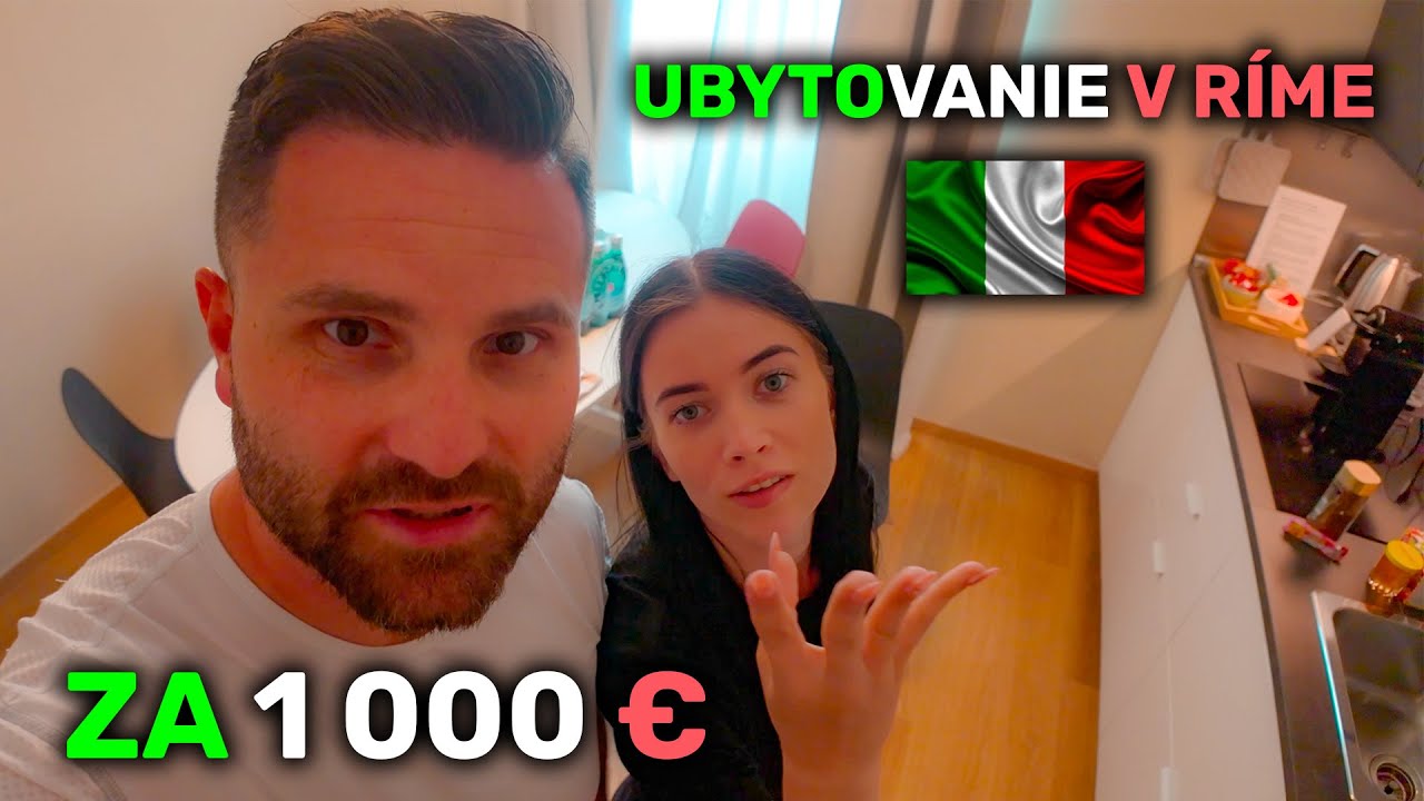 UBYTOVANIE V RÍME ZA 1000 €